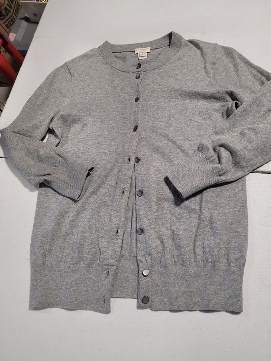 J. Crew Sweaters - J. Crew Gray Button-Front Women's Cardigan